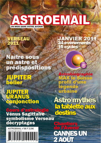 couverture astroemail janvier 2011